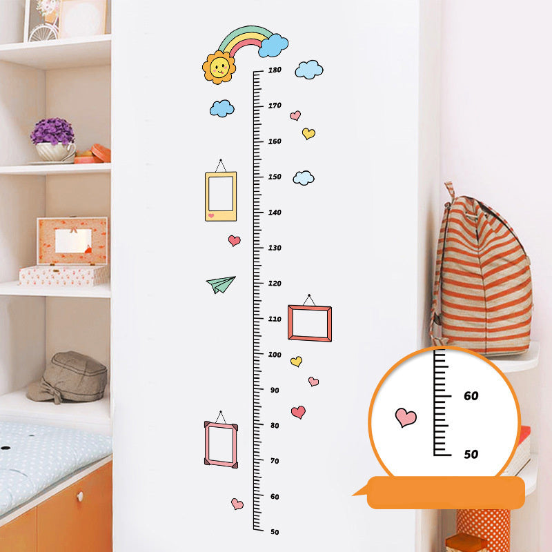 1PC Wall Sticker For Kids Room Bedroom Height Meter