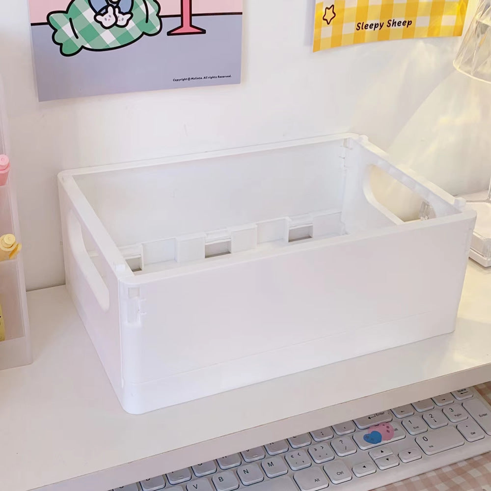 Desktop Storage Box Books Snacks And Toys Storage Basket